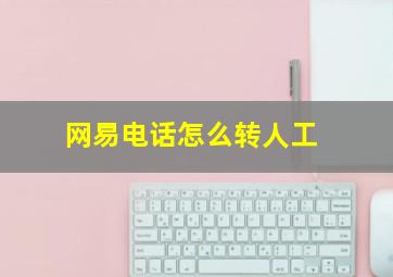 网易电话怎么转人工