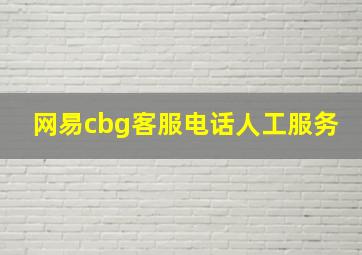 网易cbg客服电话人工服务