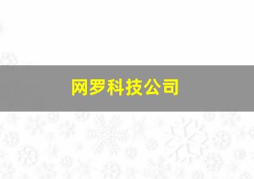 网罗科技公司