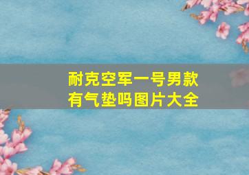 耐克空军一号男款有气垫吗图片大全