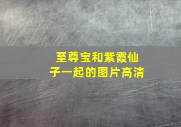 至尊宝和紫霞仙子一起的图片高清