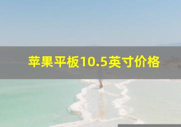 苹果平板10.5英寸价格