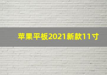 苹果平板2021新款11寸