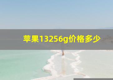 苹果13256g价格多少