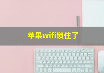 苹果wifi锁住了