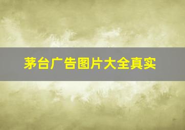 茅台广告图片大全真实