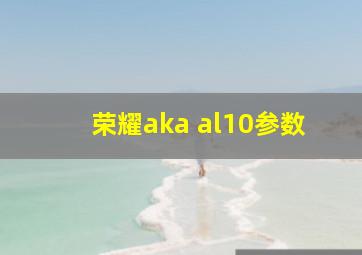 荣耀aka al10参数