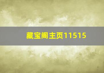 藏宝阁主页11515