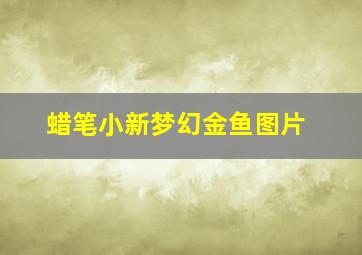 蜡笔小新梦幻金鱼图片