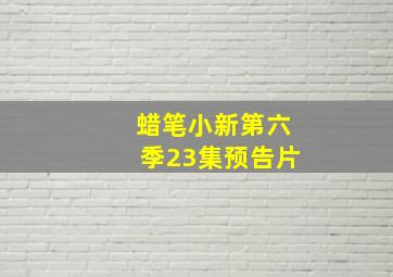 蜡笔小新第六季23集预告片