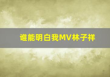 谁能明白我MV林子祥