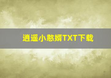 逍遥小憨婿TXT下载