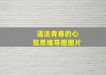 道法青春的心弦思维导图图片