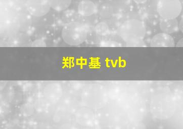 郑中基 tvb