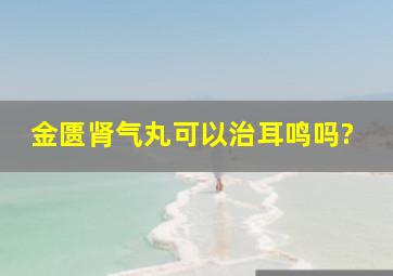 金匮肾气丸可以治耳鸣吗?