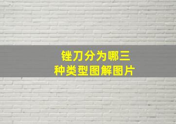 锉刀分为哪三种类型图解图片