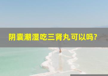 阴囊潮湿吃三肾丸可以吗?