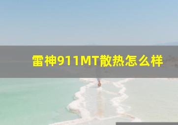 雷神911MT散热怎么样