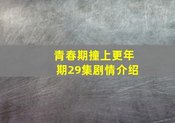 青春期撞上更年期29集剧情介绍