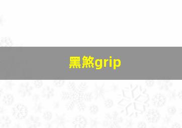 黑煞grip