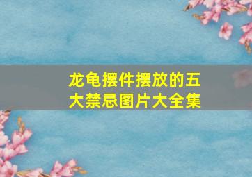 龙龟摆件摆放的五大禁忌图片大全集