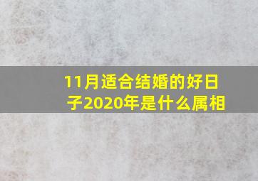 11月适合结婚的好日子2020年是什么属相