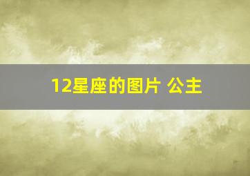 12星座的图片 公主