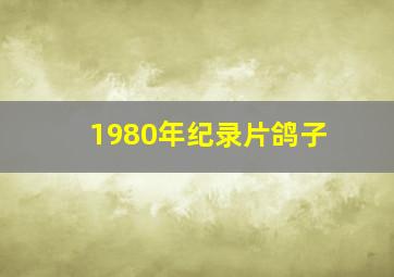 1980年纪录片鸽子