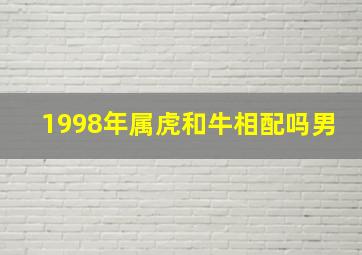 1998年属虎和牛相配吗男