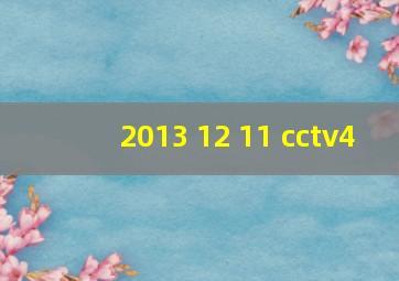 2013 12 11 cctv4