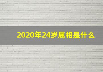 2020年24岁属相是什么