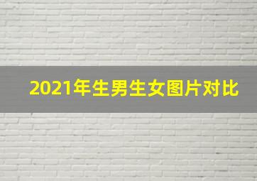 2021年生男生女图片对比