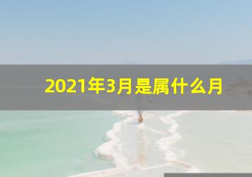 2021年3月是属什么月