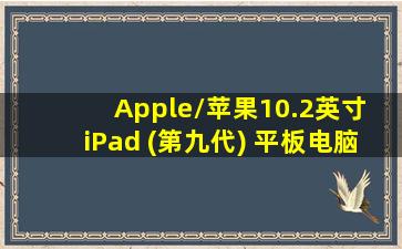 Apple/苹果10.2英寸 iPad (第九代) 平板电脑