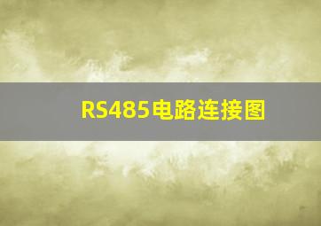 RS485电路连接图