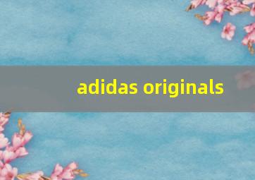 adidas originals