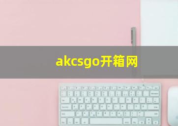 akcsgo开箱网