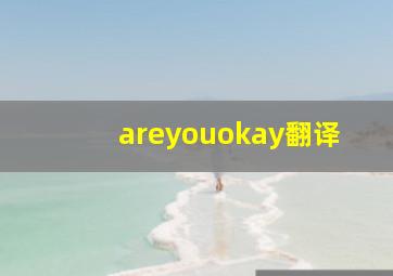 areyouokay翻译