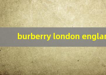 burberry london englandt恤