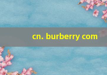 cn. burberry com