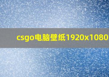 csgo电脑壁纸1920x1080nip