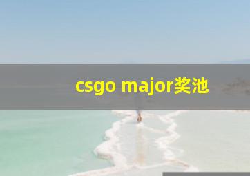 csgo major奖池