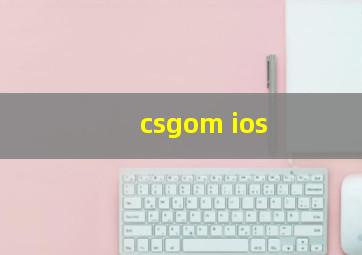 csgom ios