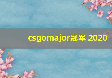 csgomajor冠军 2020