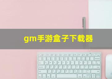 gm手游盒子下载器