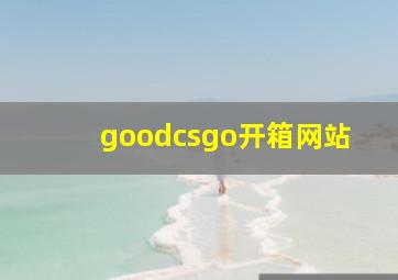 goodcsgo开箱网站