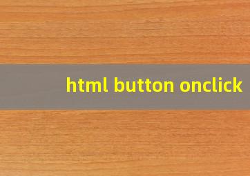 html button onclick