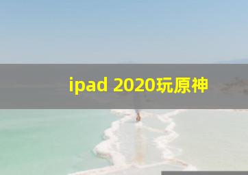 ipad 2020玩原神