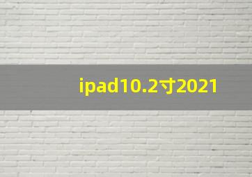 ipad10.2寸2021