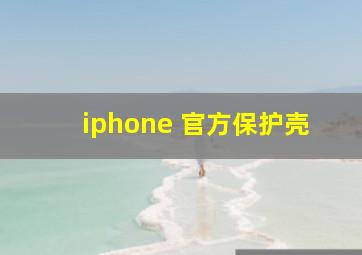 iphone 官方保护壳